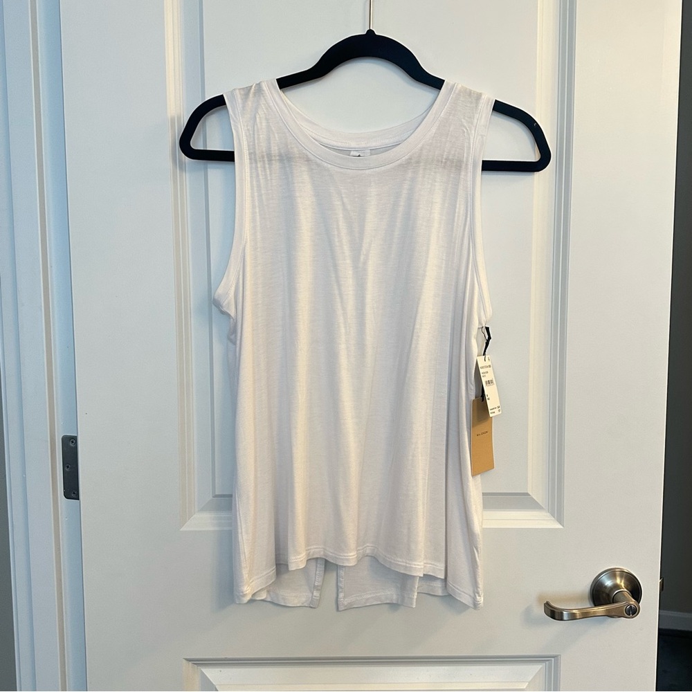 Halogen White Tank Top